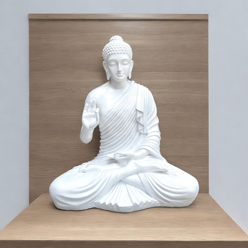 3 feet fiber buddha Outdoor Statue