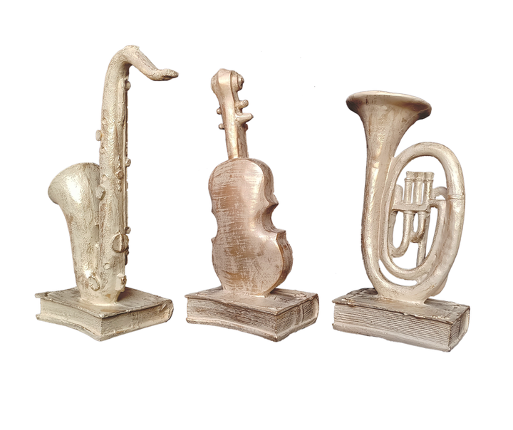 Musical Instruments Showpiece Polyresin