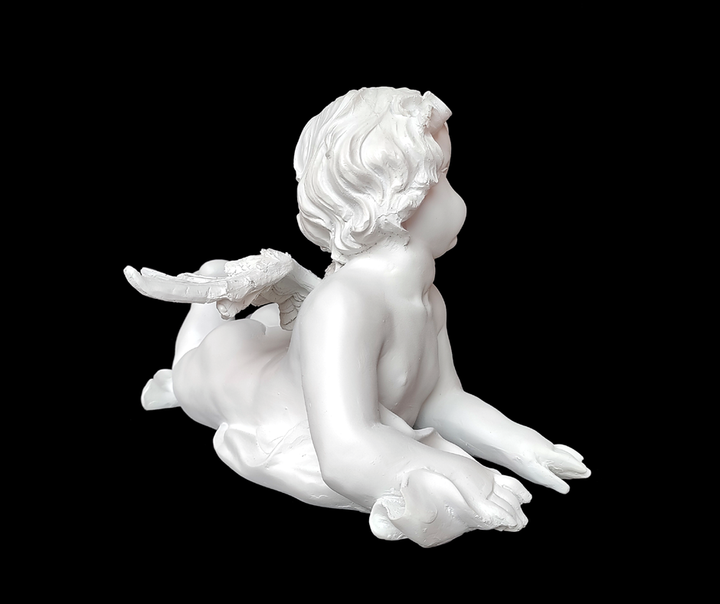 Angel With Wings Polyresin Classic Showpiece for Home Décor