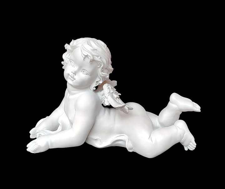 Angel With Wings Polyresin Classic Showpiece for Home Décor