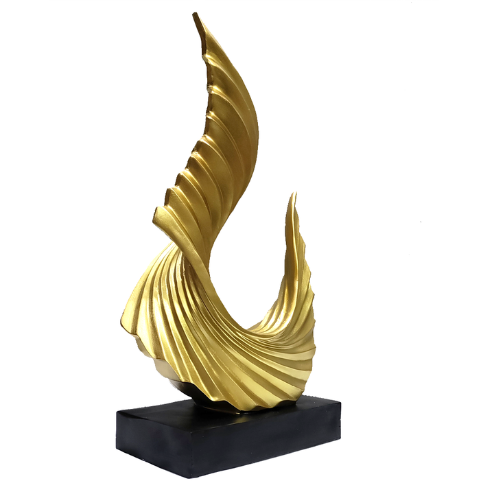  Golden Wave Showpiece Best Gift For Friend