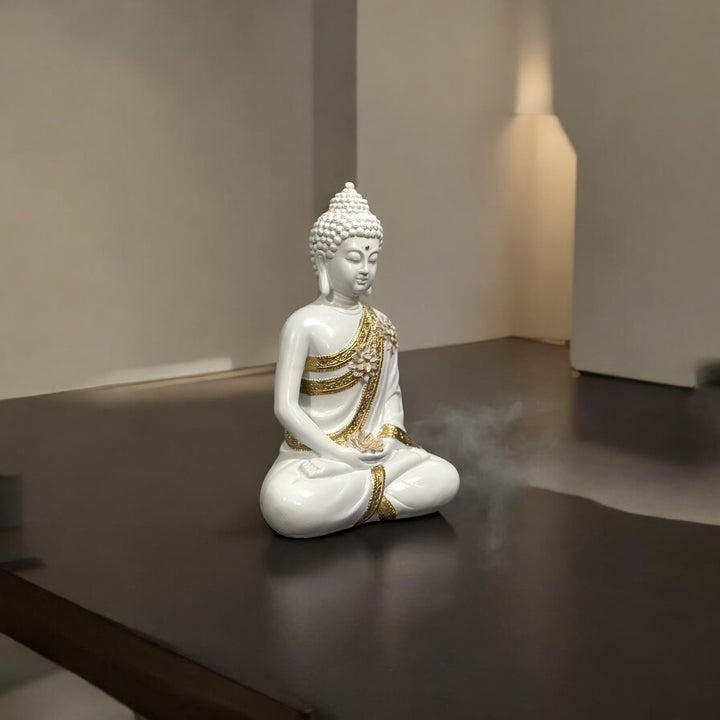 Meditating Buddha Resin Idol Symbolic Poses The Best Gift for Friends H – 30 cm