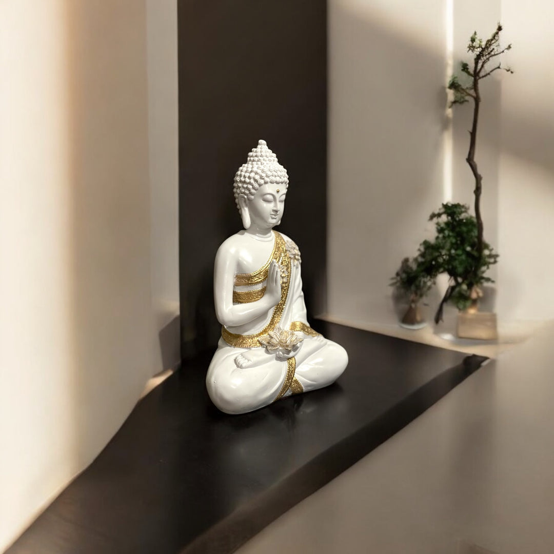 Meditating Buddha Idol Resin Statue The Best Gift for Friends H – 30 cm