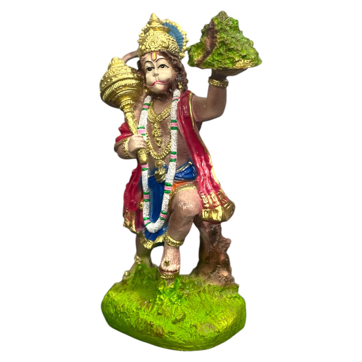 Lord Hanuman Bajrang Bali Standing Position Idol Statue Height 11 Inches