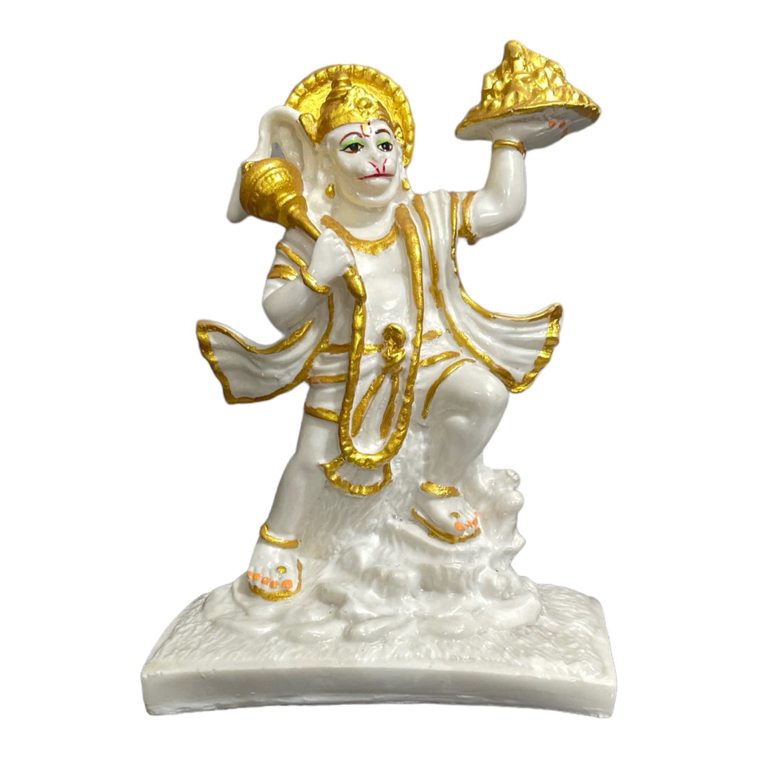 Lord Hanuman Marble Look Idol