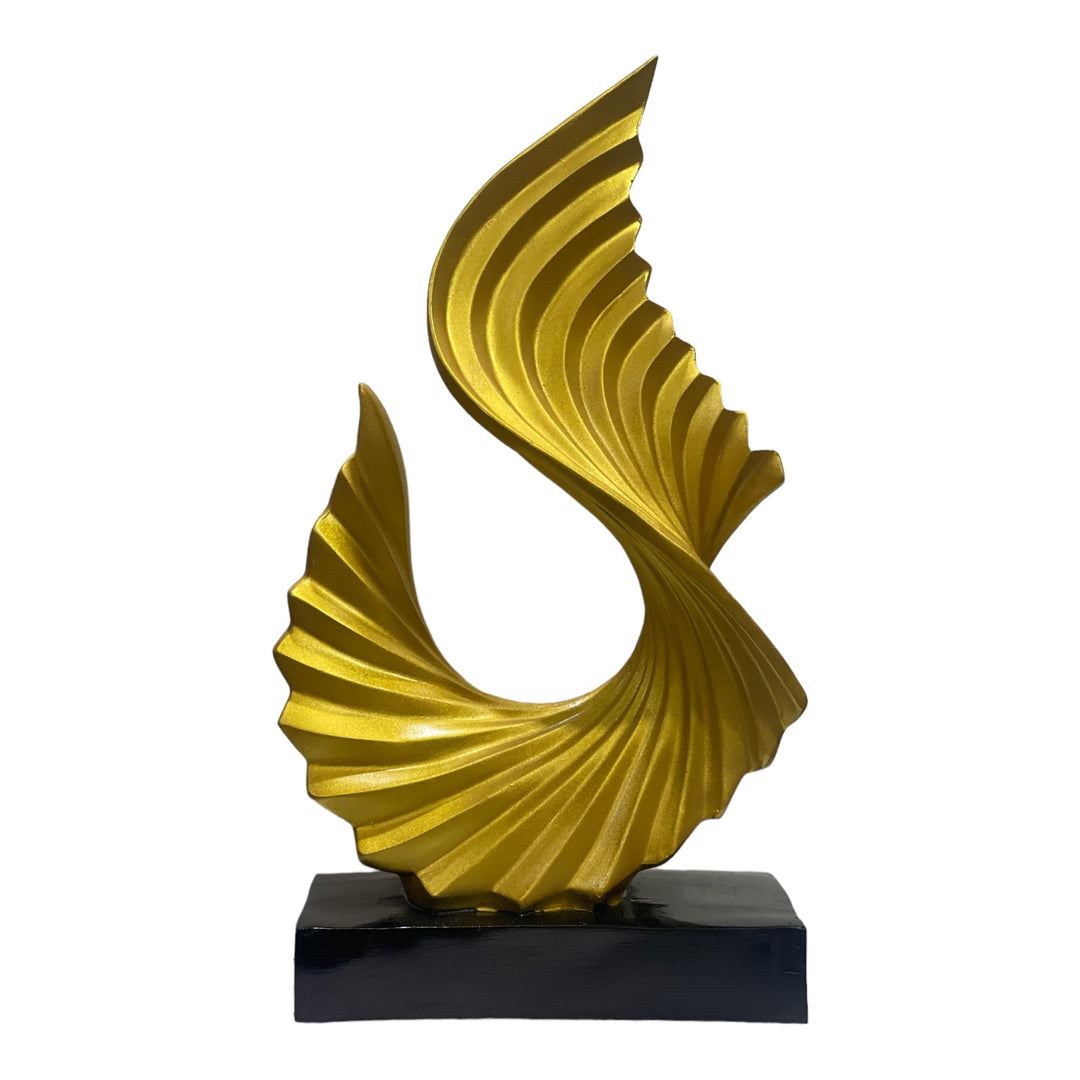  Golden Wave Showpiece Best Gift For Friend