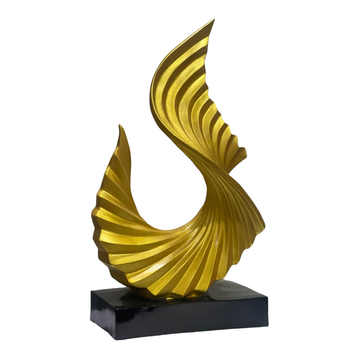  Golden Wave Showpiece Best Gift For Friend