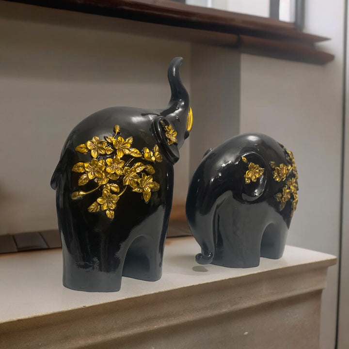 Pair of Beautiful Elephant Showpiece for Home Decor Best Gift for Couples H – 22 cm