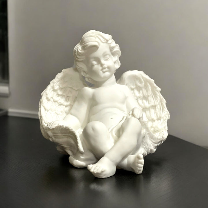 Baby Angel Polyresin Classic Showpiece for Home Décor H – 14 cm