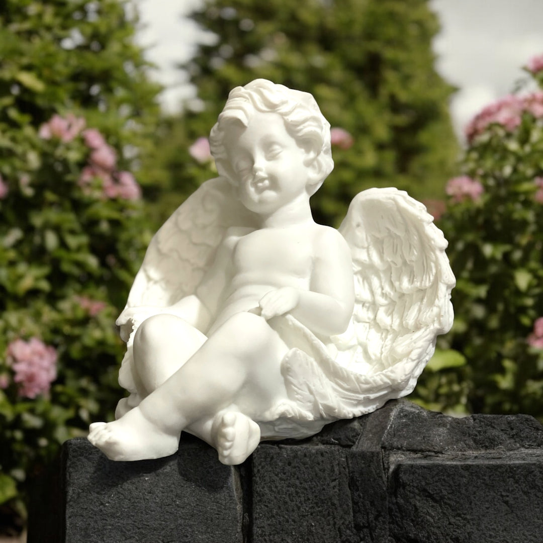 Baby Angel Polyresin Classic Showpiece for Home Décor H – 14 cm