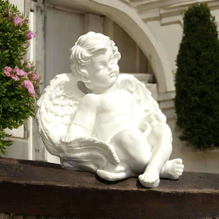 Baby Angel Polyresin Classic Showpiece for Home Décor H – 14 cm