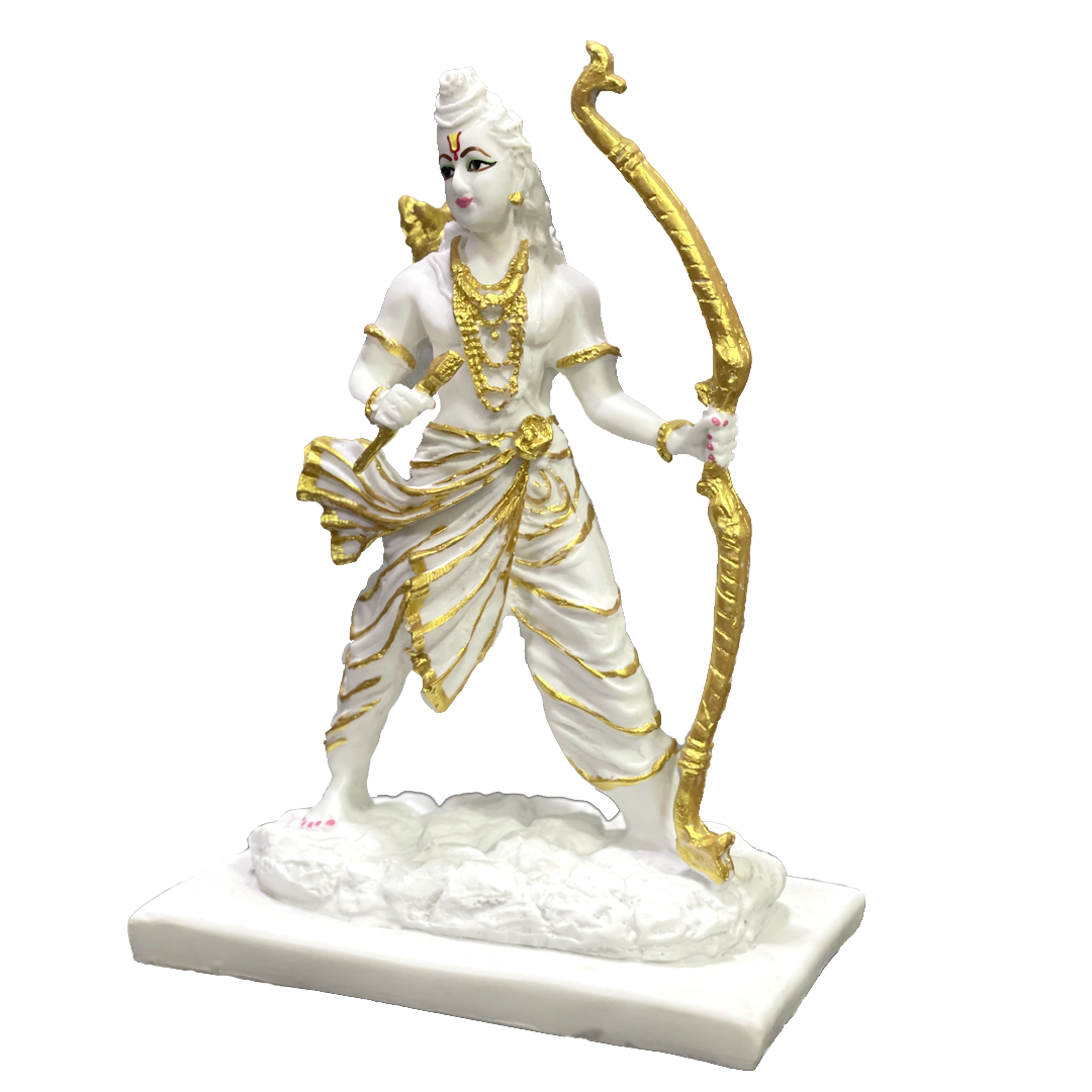 Shree Ram Ji Shri Ram Murti Idol Statue – Home Decor Marble Look Murti ...